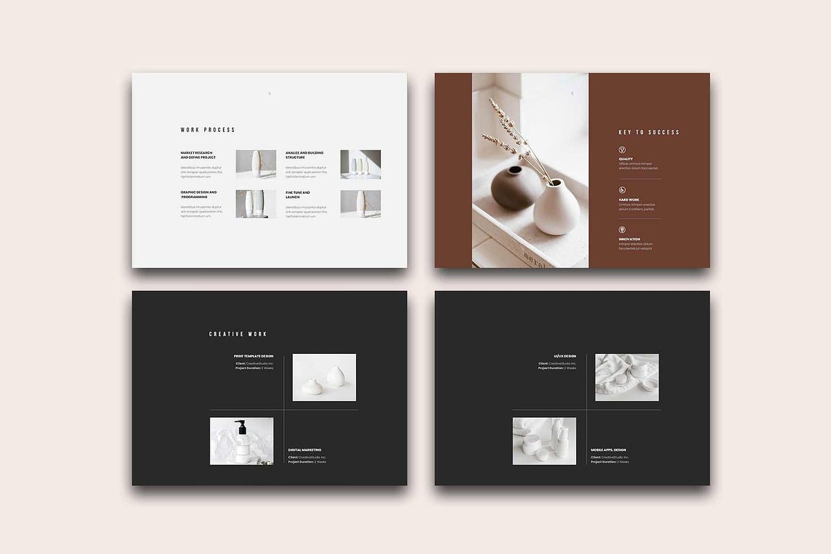 Landscape Project Proposal Template, a Brochure Template by HR Studio (Photo 6 of 8)