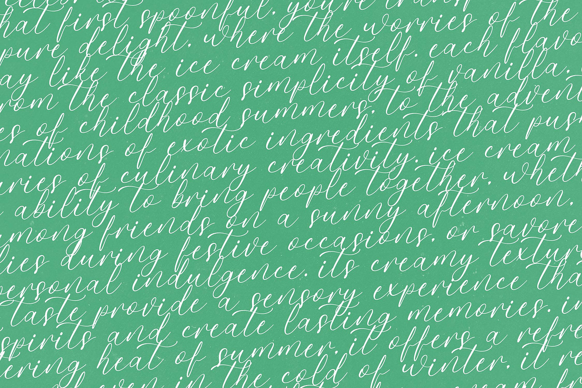 Sweetys Tasteria Modern Freestyle, a Script Font by Letterena Studios Script (Photo 12 of 15)