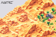 Voxel Isometric Fantasy Terrain Asse, an Object Graphic by Maioriz Shop (Thumbnail 5 of 8)