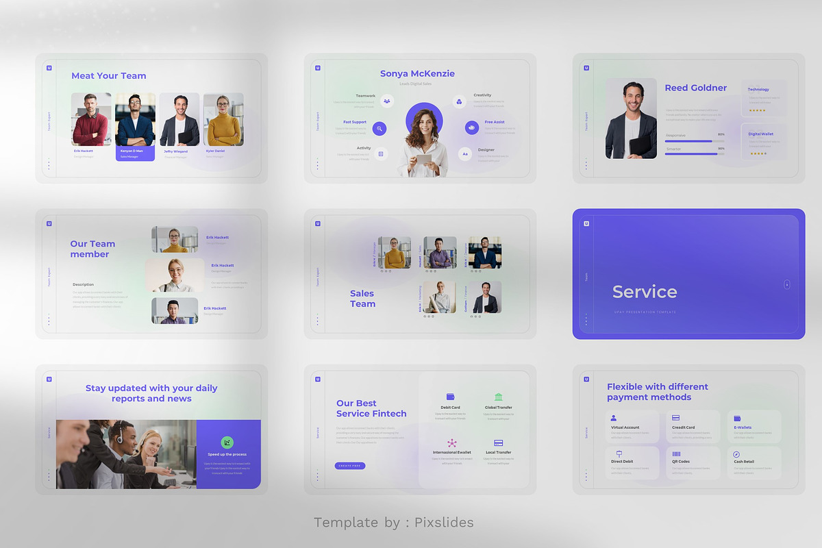 FinTech Industry Keynote, a Presentation Template by Pixslides (Photo 4 of 8)