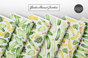 Watercolor Zucchini Seamless Pattern, a Food Illustration by OlDm_Shop (Thumbnail 9 of 10)