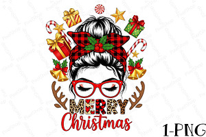 Merry Christmas Png, Sublimation Des, an Illustration by DreamPrint404
