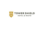 Tower Shield Logo, a Branding & Logo Template by Mauro Bertolino (Thumbnail 3 of 3)