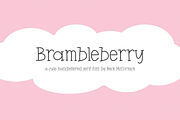 Brambleberry Serif Font, a Handwritten Font by Beck McCormick (Thumbnail 1 of 10)