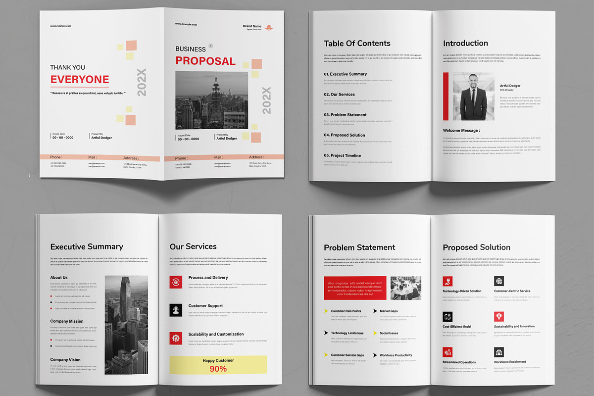Business Proposal Layout