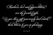 Beautiful Heliography Script, a Script Font by Has_rizal (Thumbnail 11 of 12)