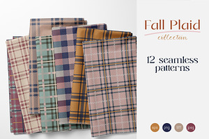 Fall Plaid Pattern Collection