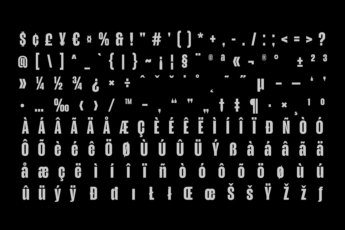 Genesize Grotesk - Condensed Font, a Sans Serif Font by limitype (Photo 8 of 9)