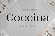 Coccina - Serif Font, a Serif Font by Imoodev (Thumbnail 1 of 5)