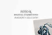 Digital Cyanotype Effect, a Brushes & More by Foto Rx Co. (Thumbnail 1 of 8)