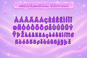 Glitter Sync - Modern Y2K Bold Font, a Handwritten Font by overlaytemplates (Thumbnail 5 of 5)