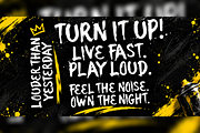 Vorzel Rough Brush Display Font, a Handwritten Font by mesuka (Thumbnail 2 of 5)