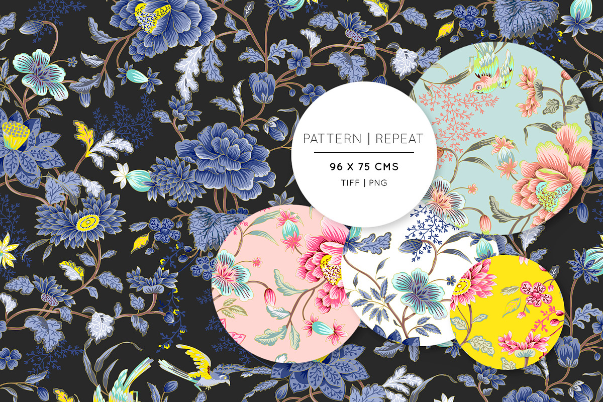 Hatsumo, Exquisite Oriental Patterns, a Pattern Graphic by Pink Linen (Photo 6 of 12)
