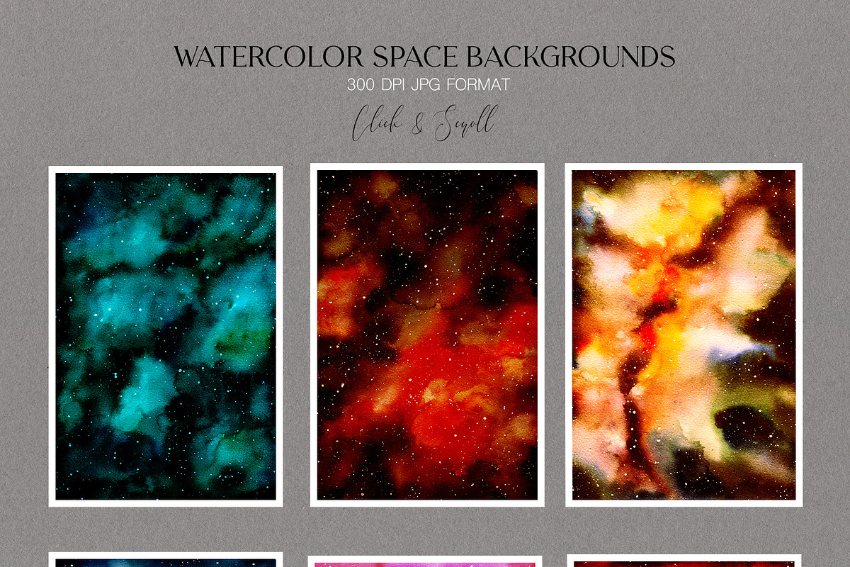 Astronomy watercolor collection, an Illustration by CrystalinaShop (Photo 6 of 10)