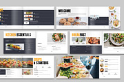 Cookbook Menu with Canva Template, a Brochure Template by NorthPeak (Thumbnail 2 of 6)