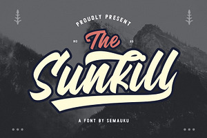 Sunkill Script Font