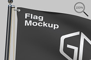Flag Mockups, an Advertising Mockup by graphiccrew (Thumbnail 11 of 12)