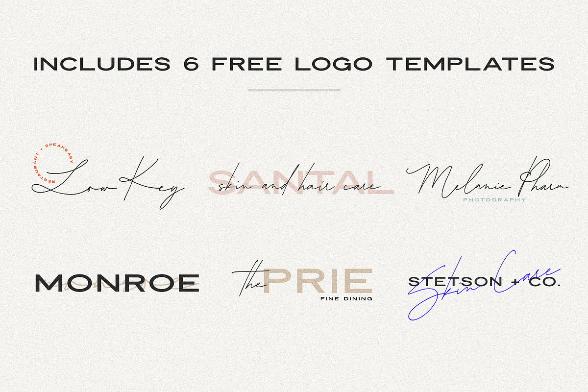 Logo Font Bundle by Jen Wagner Co., a Sans Serif Font by Jen Wagner Co (Photo 8 of 37)