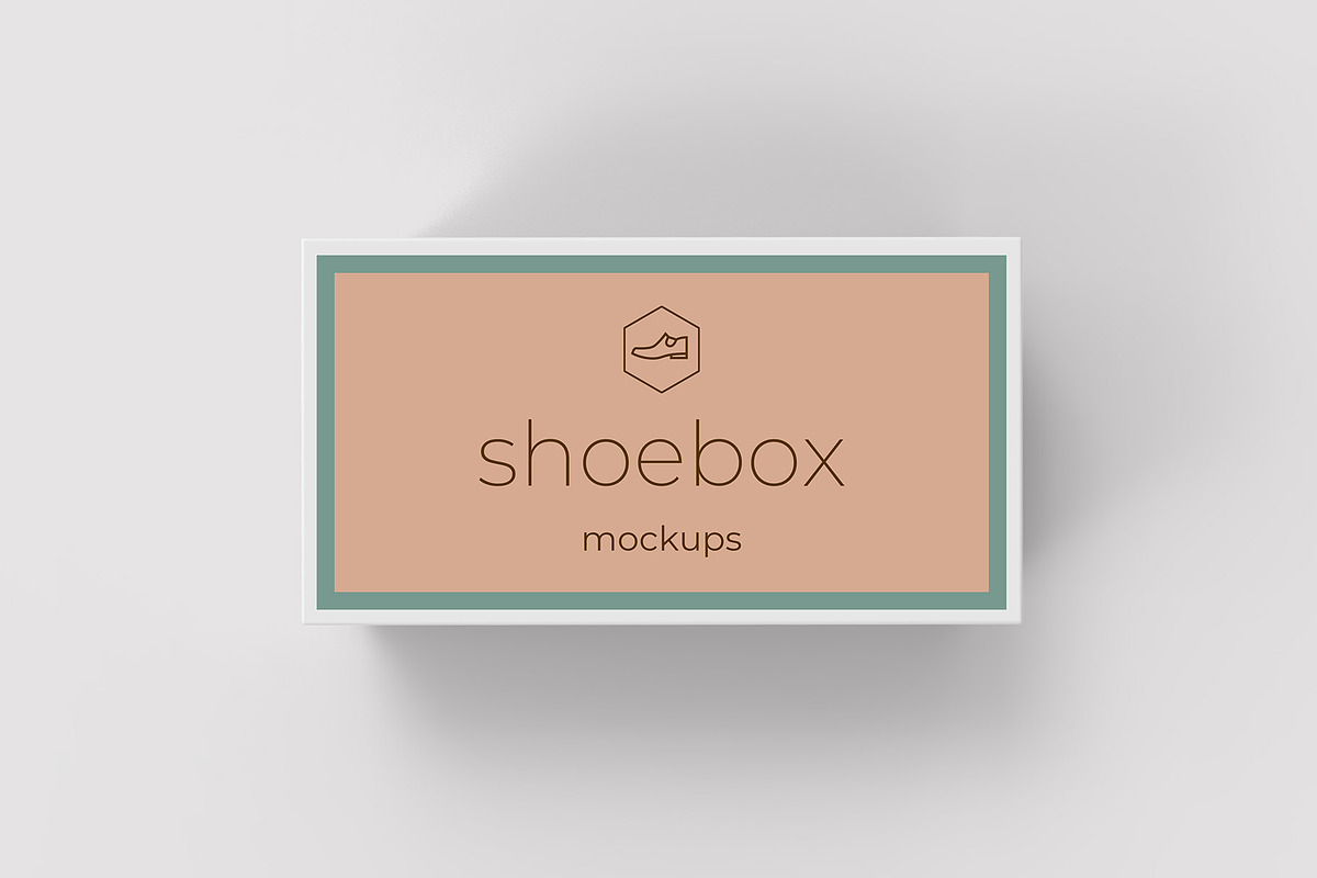 Shoe Box Mockup - 8 Views, a Packaging Mockup by Illusiongraphic (Photo 4 of 17)