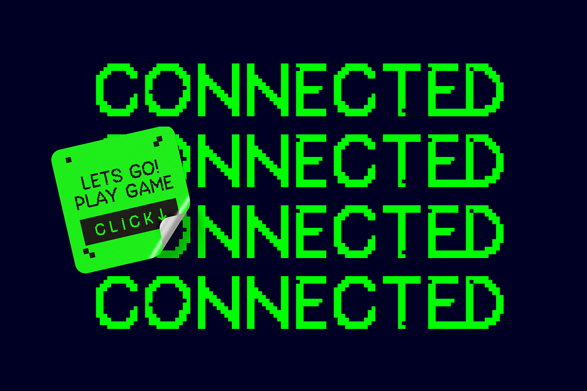 Gome Pixel Typeface, a Sans Serif Font by Fitrah Type (Photo 5 of 15)
