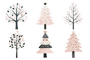 Boho Style Christmas Tree Clipart, an Illustration by Daily.Designs (Thumbnail 2 of 5)