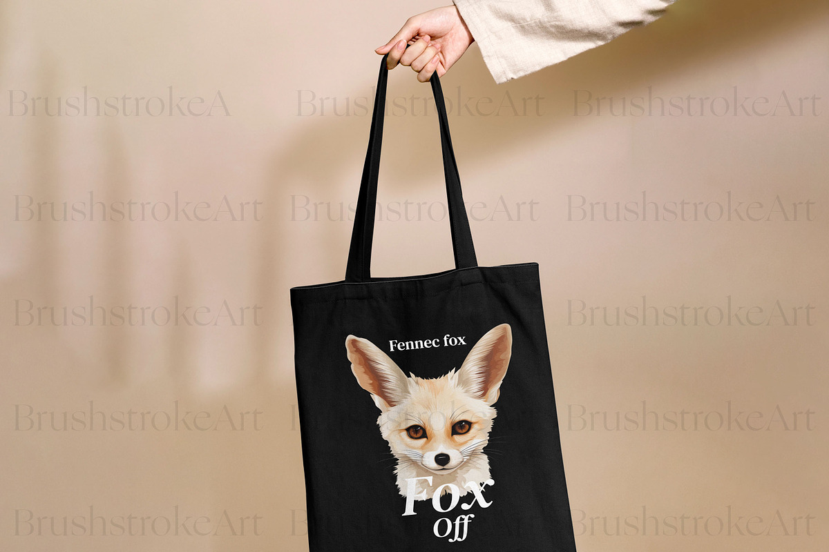 Fox Illustration Clipart, Arctic Fox, an Animal Illustration by BrushstrokeArtGB (Photo 9 of 9)