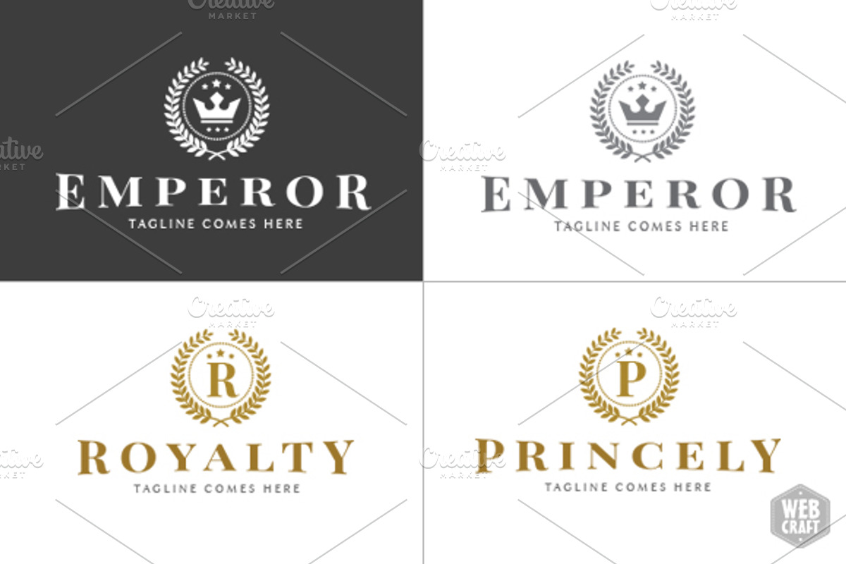 Emperor Royal Logo Template, a Branding & Logo Template by WebCraft (Photo 3 of 4)