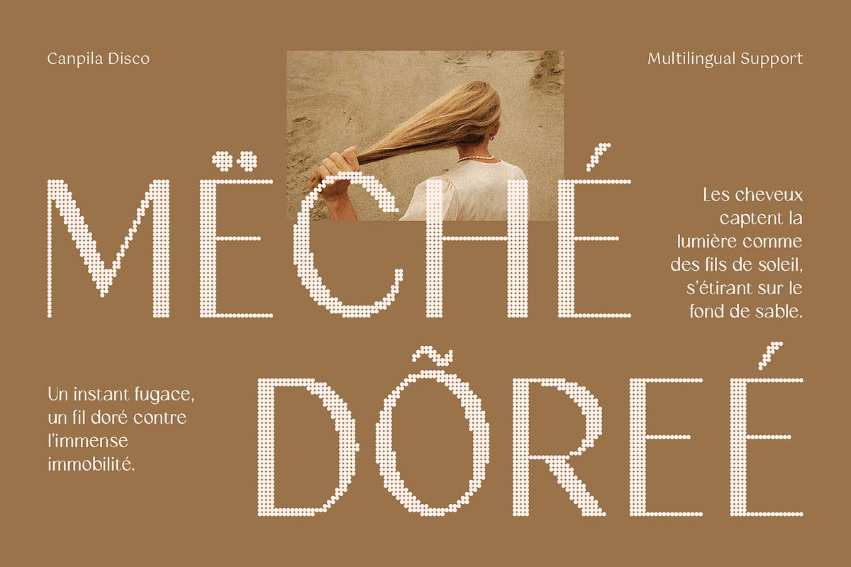 Canpile Disco, a Sans Serif Font by Craft Supply Co. (Photo 5 of 8)