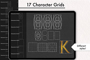 Lettering Grids for Procreate, a Brush Add-On by Magnatype (Thumbnail 6 of 9)