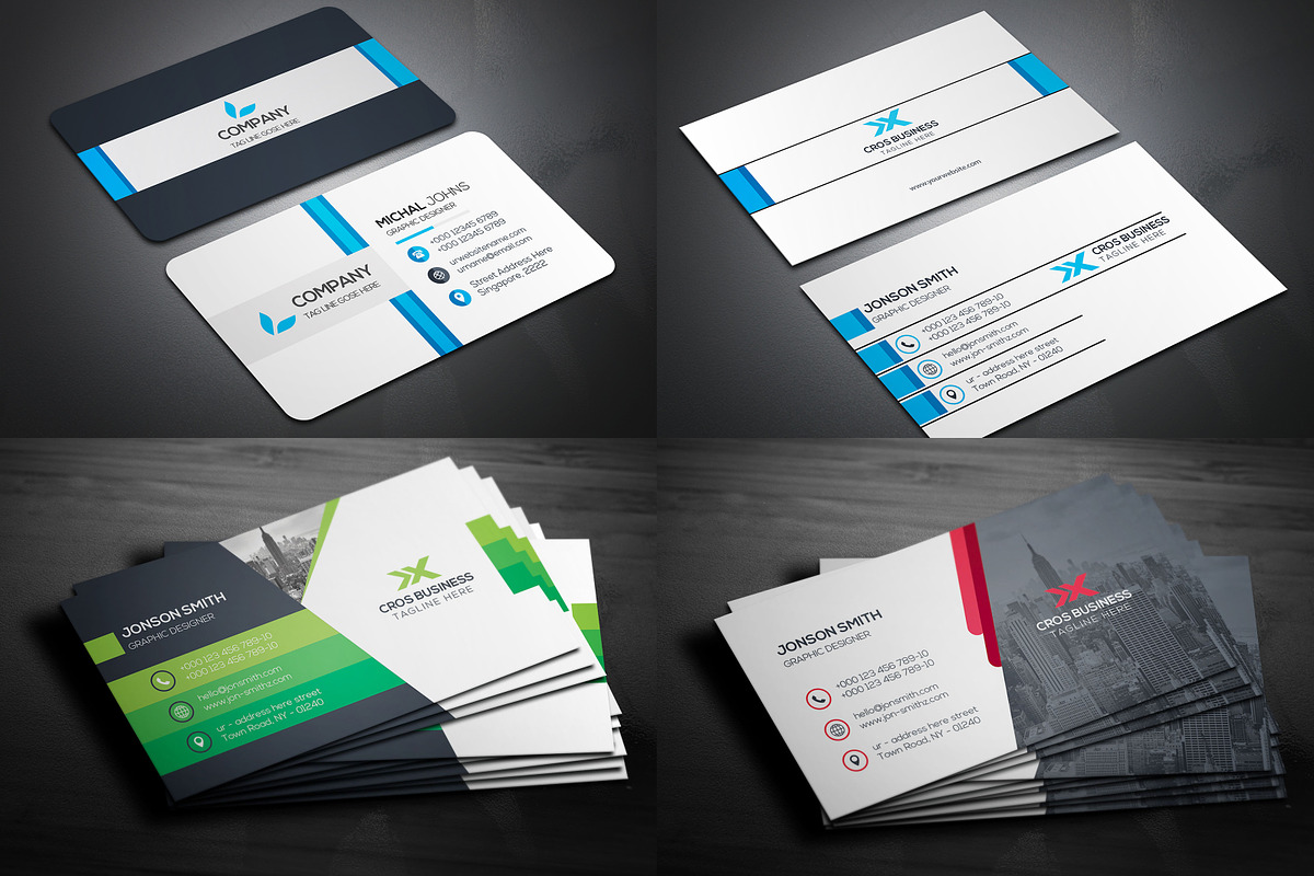 Full & Final New 450 Business Cards, a Business Card Template by Genereux Art (Photo 13 of 44)