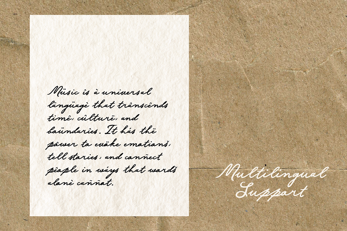 Opera de Falsetto Handwriting, a Handwritten Font by Pinakiaa Studios (Photo 2 of 10)