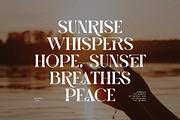 Qasiya Unique Ligature Serif Font, a Serif Font by Perfectype (Thumbnail 4 of 5)