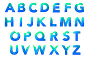 AQUA - OTF colour font, a Handwritten Font by ink drop (Thumbnail 2 of 5)