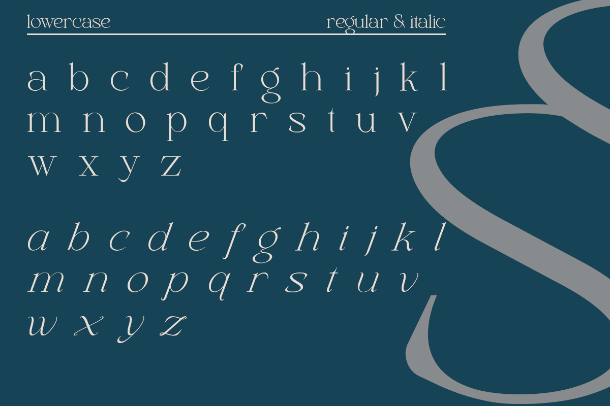 Golden Wave - Elegant Font, a Font by Say Studio (Photo 11 of 12)