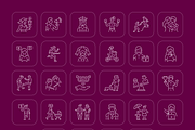 Feminist Icons Set, an Outline Icon by Prosymbols (Thumbnail 8 of 8)