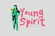 Flomer, a Sans Serif Font by vuuuds (Thumbnail 2 of 8)
