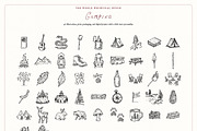 Summer Beach Vacation Doodle Bundle, a Seasonal Illustration by The October Creative (Thumbnail 9 of 13)