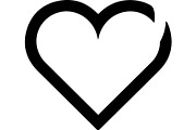 Heart Shape Silhouette, an Object Graphic by Creativeshirt (Thumbnail 8 of 19)