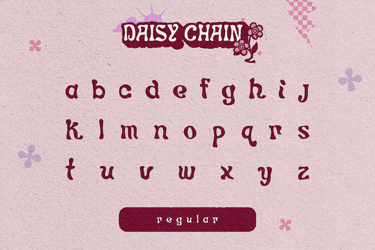 DAISY CHAIN / A Funky Display Face preview 4
