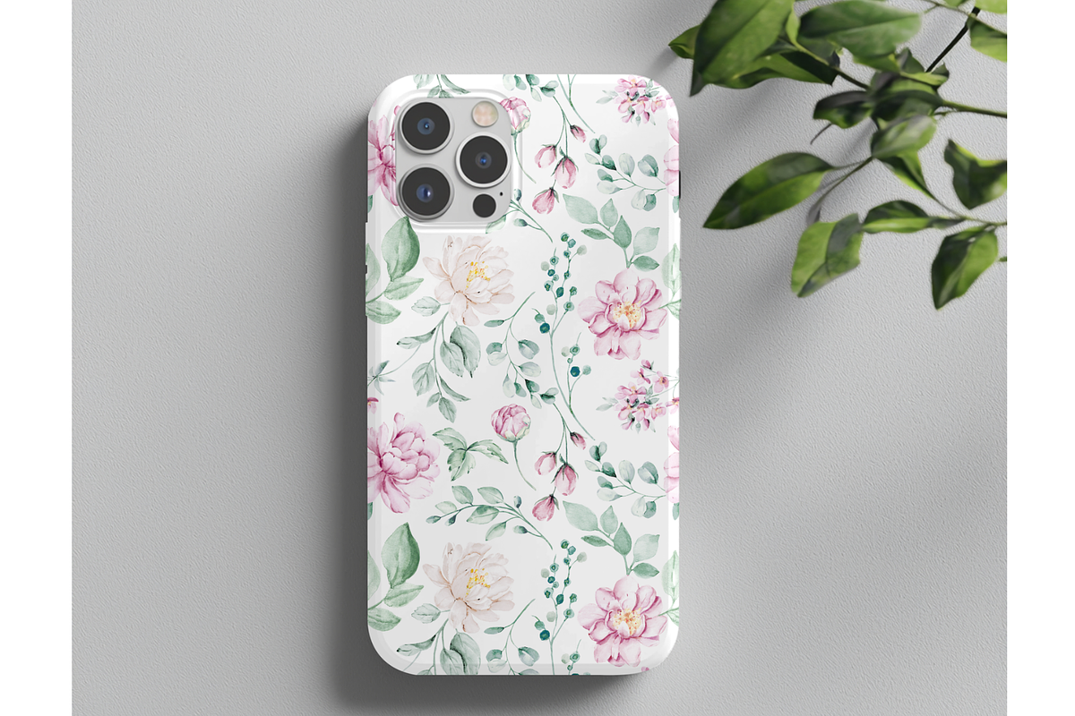Spring Whispers Seamless Pattern, a Pattern Graphic by OwlAndFern (Photo 3 of 16)