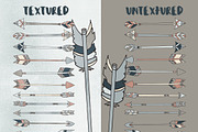 Hand Illustrated Tribal Arrows, an Illustration by Jodi Van der Kruik (Thumbnail 2 of 5)