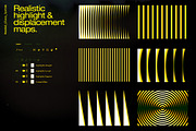 Reeded Glass Displacement System, a Texture Graphic by Twenty75 (Thumbnail 3 of 9)
