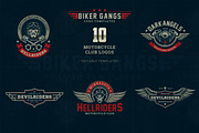 BIKER GANGS LOGO TEMPS., a Branding & Logo Template by g design (Thumbnail 3 of 6)