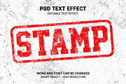 Rubber Stamp Editable Text Effect, a Layer Style Add-On by bdrobin (Thumbnail 2 of 2)