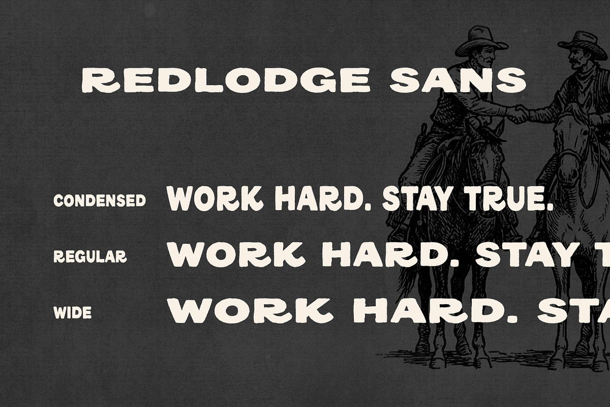 REDLODGE FONT DUO + Extra, a Handwritten Font by Davide Bassu (Photo 13 of 14)