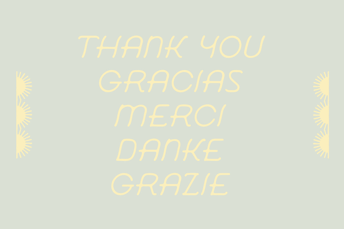 Sunfair | Slanted Sans Serif Font, a Handwritten Font by Amber Morgan (Photo 6 of 6)