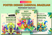 Poster Perayaan karnival Brazil, a Design Template by Eka Design (Thumbnail 1 of 4)