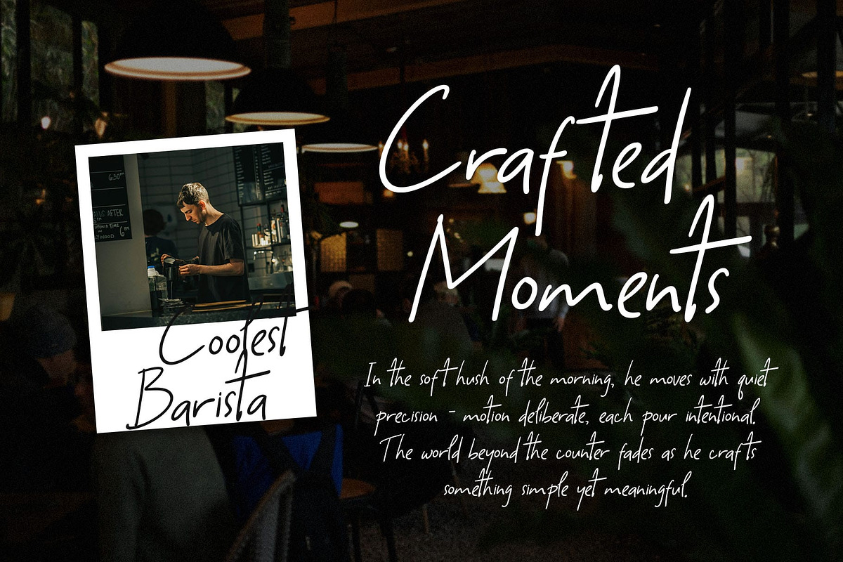CS Realise – Handwritten Font, a Handwritten Font by Craft Supply Co. (Photo 4 of 8)