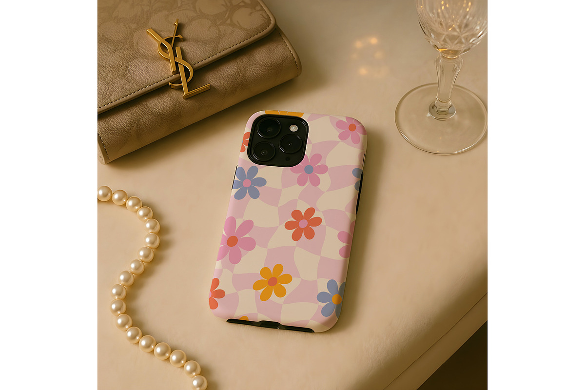 iPhone Tough Phone Case Mockup, an iPhone Mockup by UrbanMockupsStore (Photo 2 of 5)