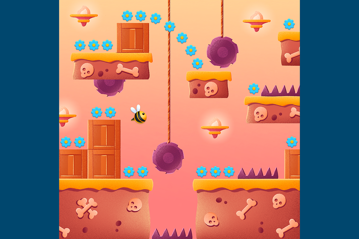 Game UI pack, Bee, an Object Graphic by KartInnka (Photo 19 of 28)